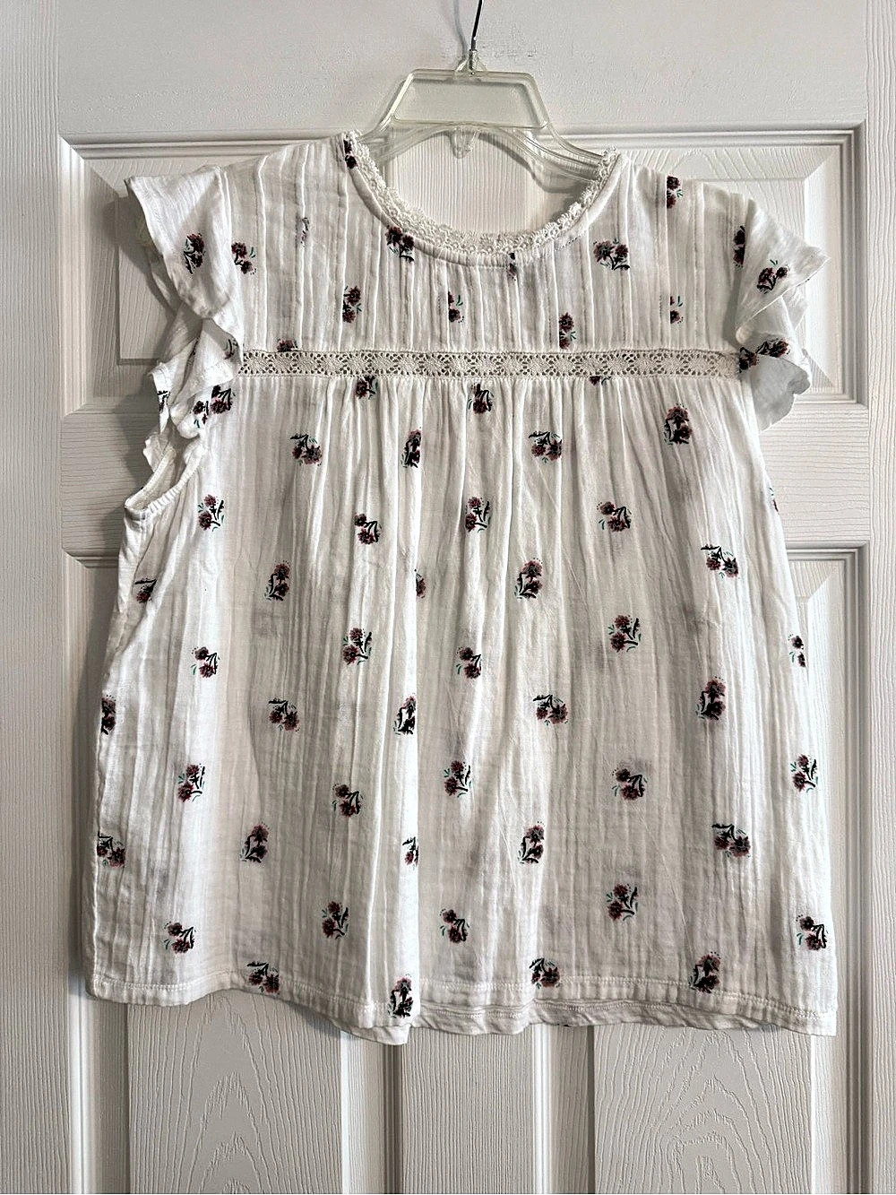 Lucky Brand Floral Top XL